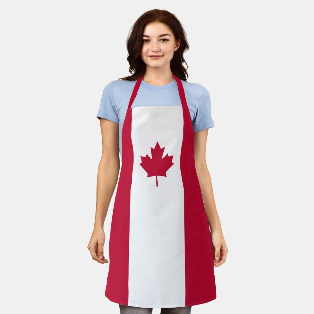 Flag of Canada Apron (Worn)