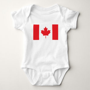Flag of Canada Baby Bodysuit