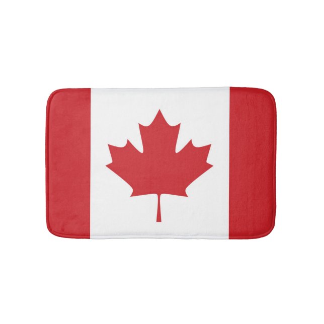 Flag of Canada Bath Mat (Front)
