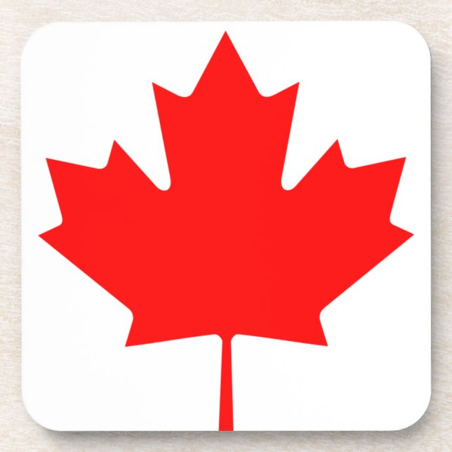 Flag of Canada Coaster (Front)