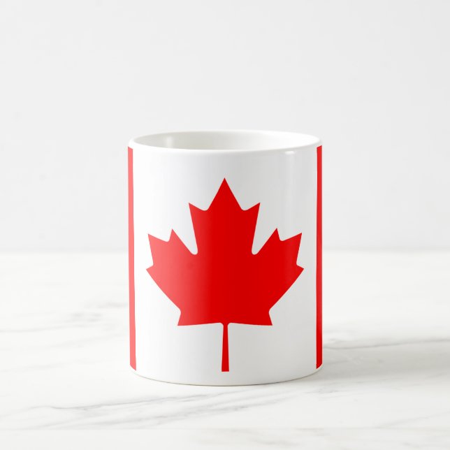 Flag of Canada Coffee Mug (Center)