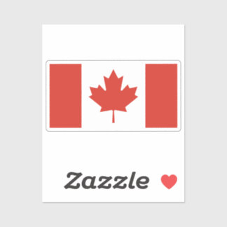 Flag of Canada custom-cut