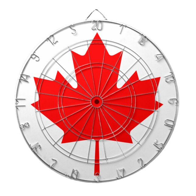 Flag of Canada Dartboard (Front)