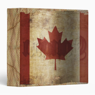 Flag of Canada / Grunge... Binder