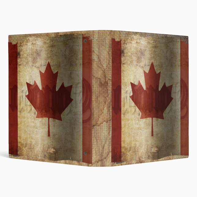 Flag of Canada / Grunge... Binder (Background)