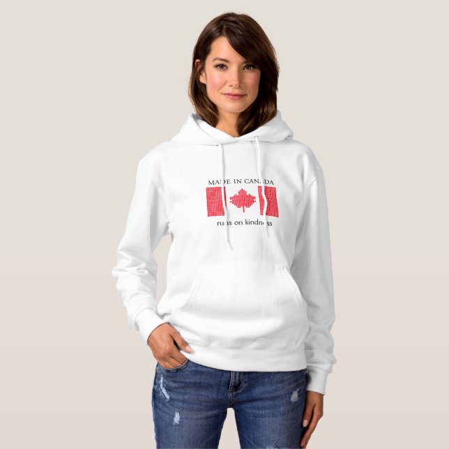 Flag of Canada Hoodie (Front Full)