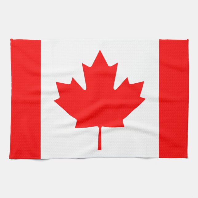 Flag of Canada Kitchen Towel (Horizontal)