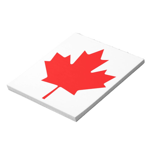 Flag of Canada Notepad (Rotated)