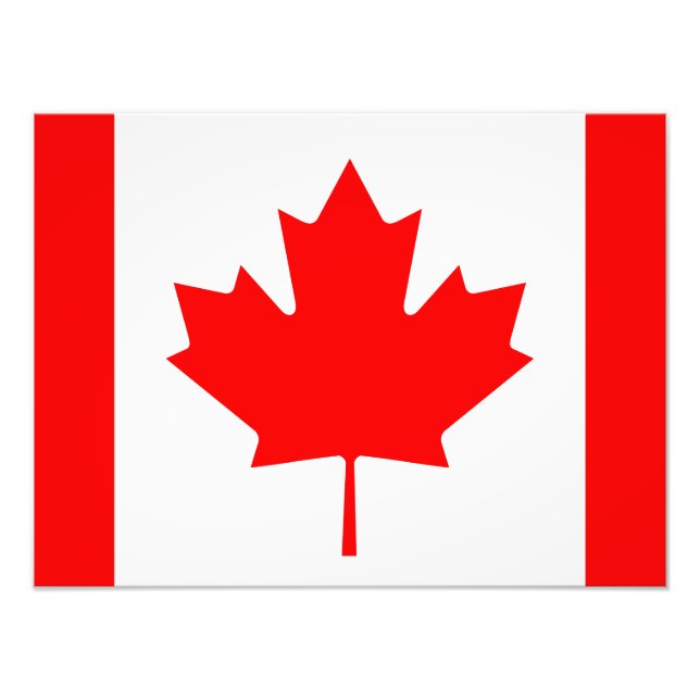 Flag of Canada Photo Print (Front)