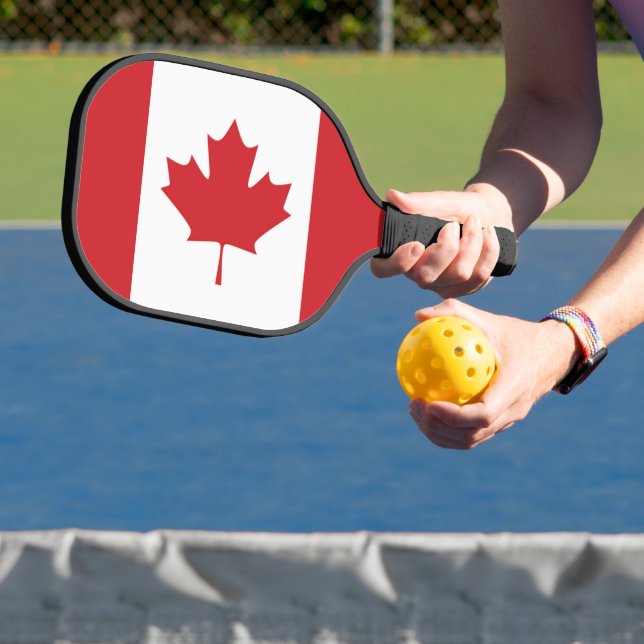 Flag of Canada Pickleball Paddle (Insitu)