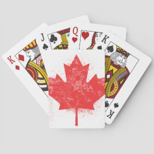 Flag of Canada Playing Cards