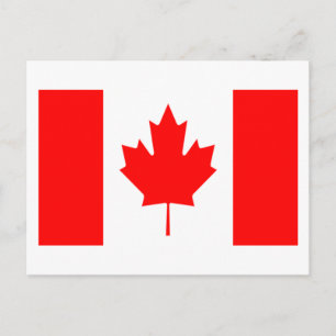Flag of Canada Postcard
