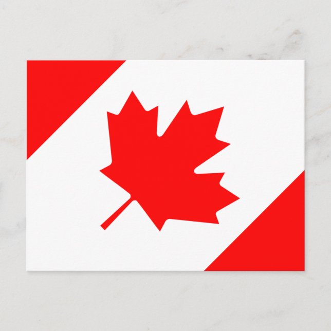 Flag of Canada Postcard (Front)