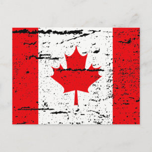 FLAG OF CANADA POSTCARD