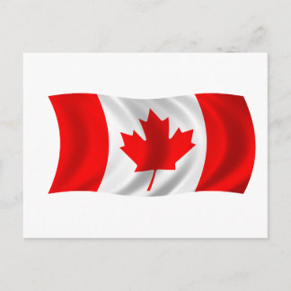 Flag of Canada Postcard