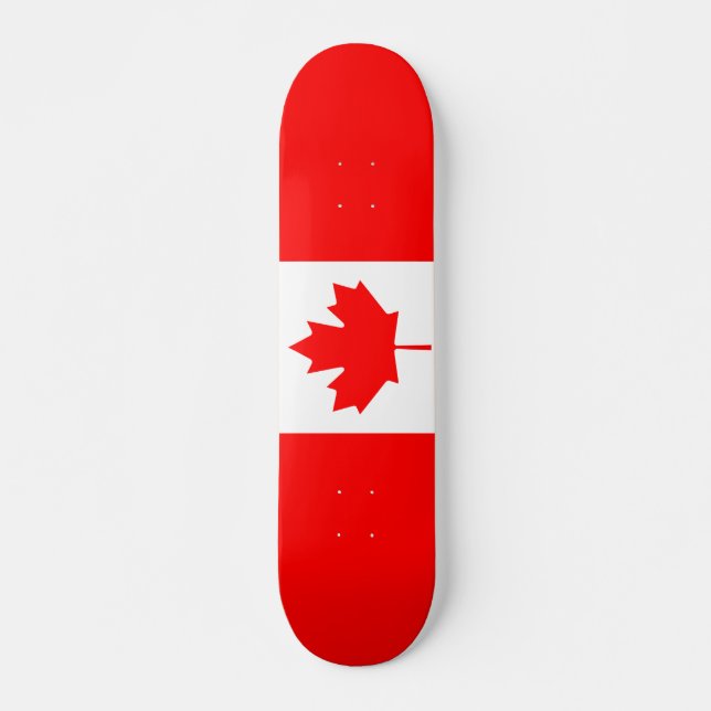 Flag of Canada Skateboard (Front)