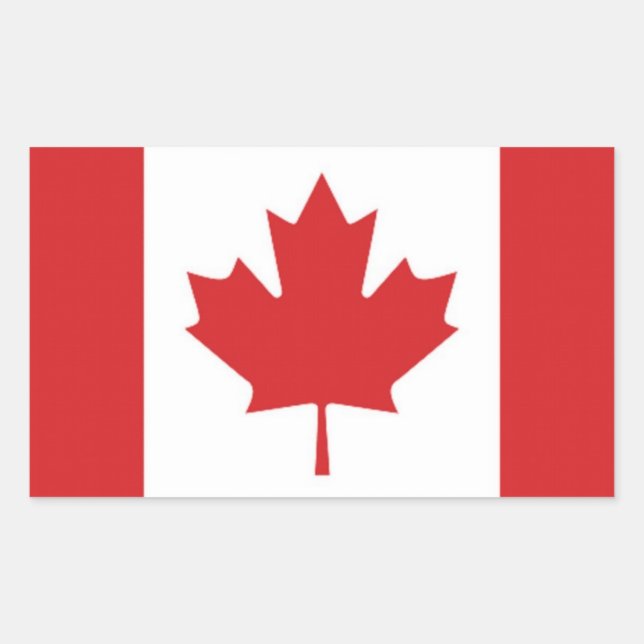 Flag of Canada Sticker (Front)