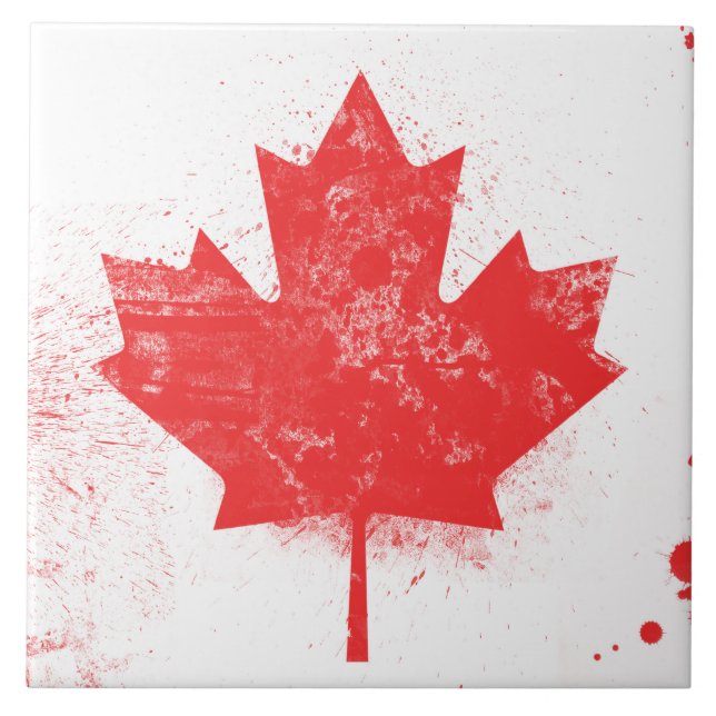 Flag of Canada Tile (Front)