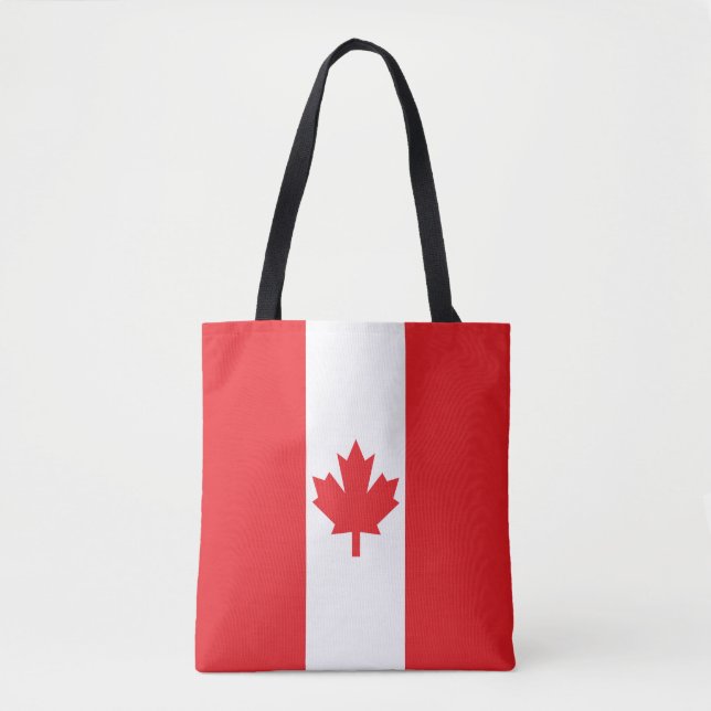 Flag of Canada Tote Bag (Front)