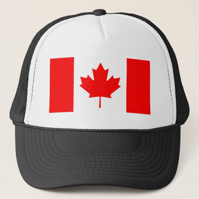 Flag of Canada Trucker Hat (Front)