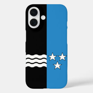 Flag of Canton of Aargau iPhone 16 Case