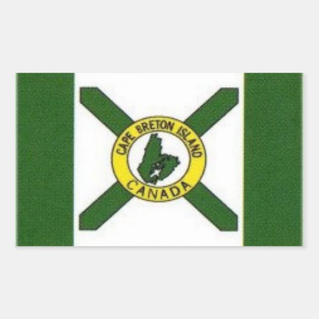 Flag of Cape Breton, Canada Sticker (Front)
