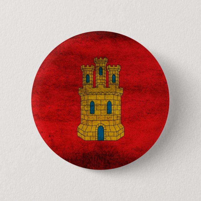Flag of Castile Pin (Front)