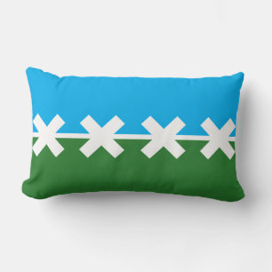 Flag of Cedar Park, Texas Lumbar Pillow