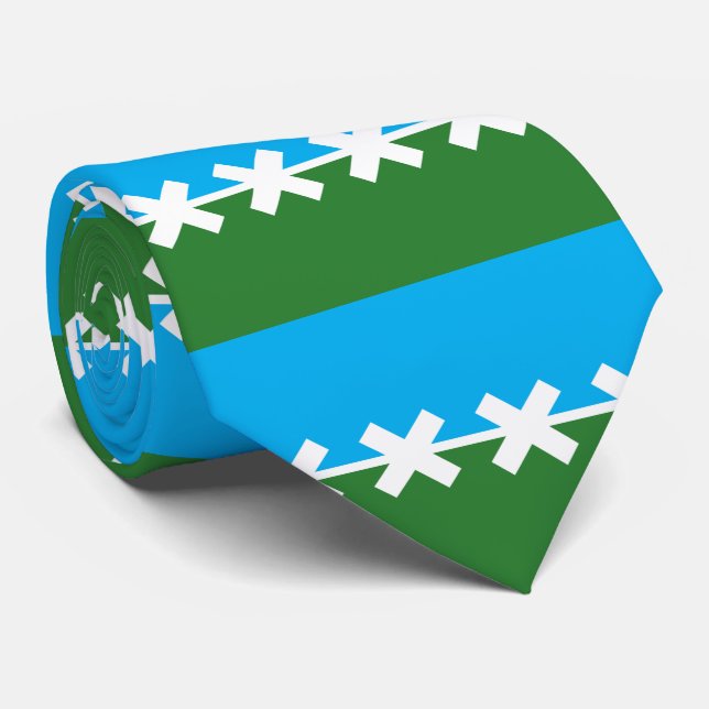 Flag of Cedar Park, Texas Tie (Rolled)