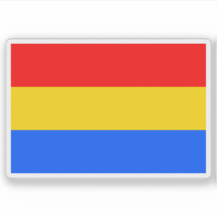 Flag of Český Těšín, Czech Republic