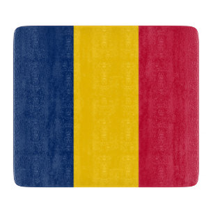 Flag of Chad (African Country) Cutting Board