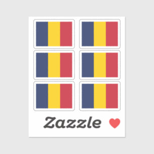 Flag of Chad Collection pack of 6
