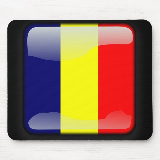 Flag of Chad Mouse Pad (Front)