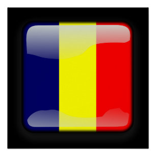 Flag of Chad Poster