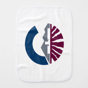 Flag of Chandler, Arizona Burp Cloth