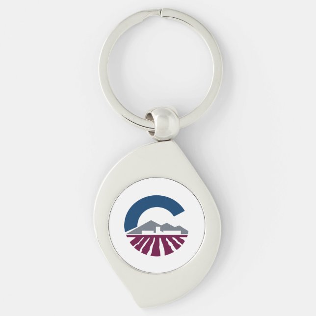 Flag of Chandler, Arizona Keychain (Front)