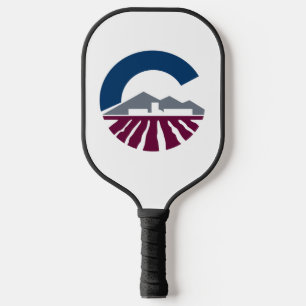 Flag of Chandler, Arizona Pickleball Paddle