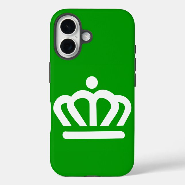 Flag of Charlotte, North Carolina  Case-Mate iPhon Case-Mate iPhone Case (Back)