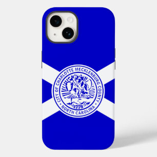 Flag of Charlotte, North Carolina Case-Mate iPhone 14 Case