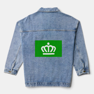 Flag of Charlotte, North Carolina Denim Jacket