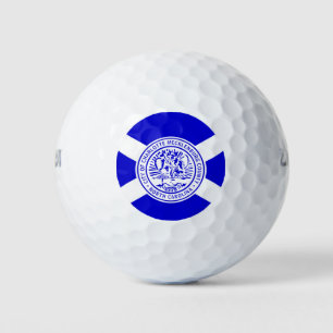 Flag of Charlotte, North Carolina  Golf Balls