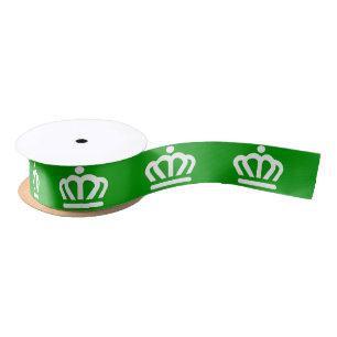 Flag of Charlotte, North Carolina Satin Ribbon