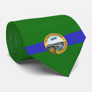 Flag of Chattanooga (Tennessee) Tie