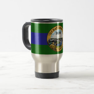 Flag of Chattanooga, Tennessee Travel Mug