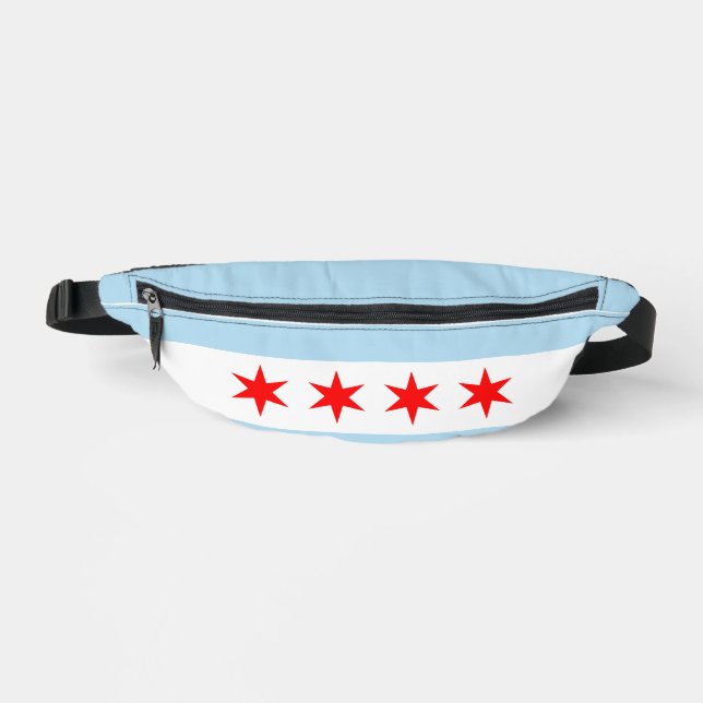 Flag of Chicago, Illinois  Fanny Pack (Front)