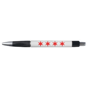Flag of Chicago, Illinois Pen