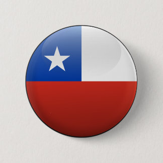Flag of Chile 2 Inch Round Button