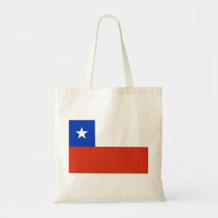 Flag of Chile Tote Bag