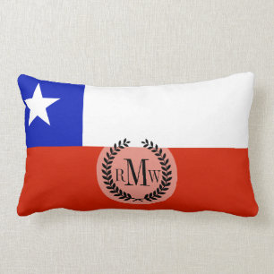 Flag of Chilean Lumbar Pillow