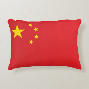 Flag of China Accent Pillow